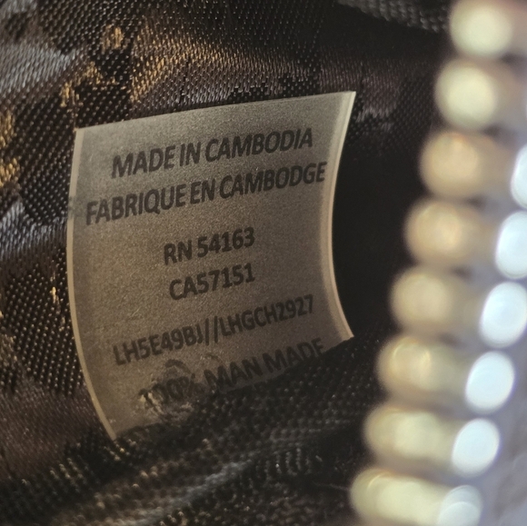 Karl Lagerfeld Maybelle Black Multicolor Checker Board Crossbody Bag - Picture 12 of 13